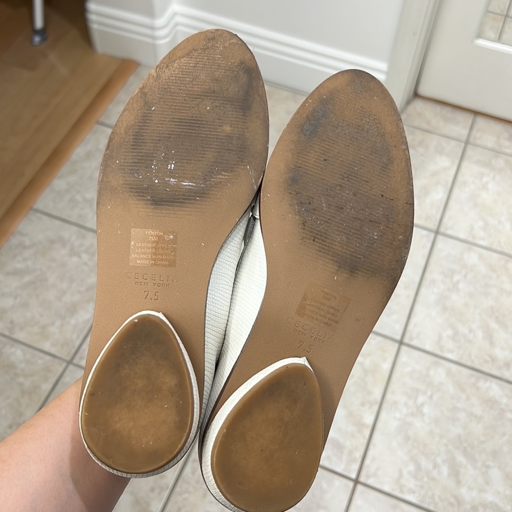 White Cecelia New York Loafers - Picture 5 of 12